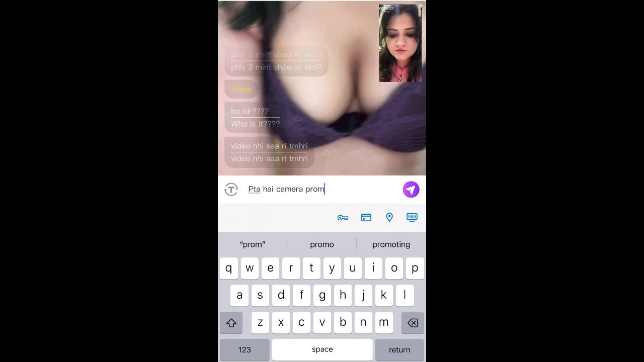 Sexy girl chamet