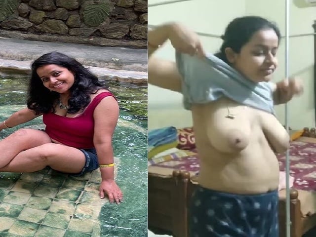 Pervert husband wife showing big boobs viral MMS