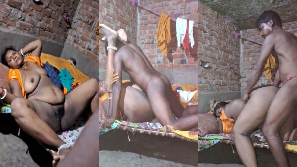 Bihari aunty ki chudai karta jawan bhatija