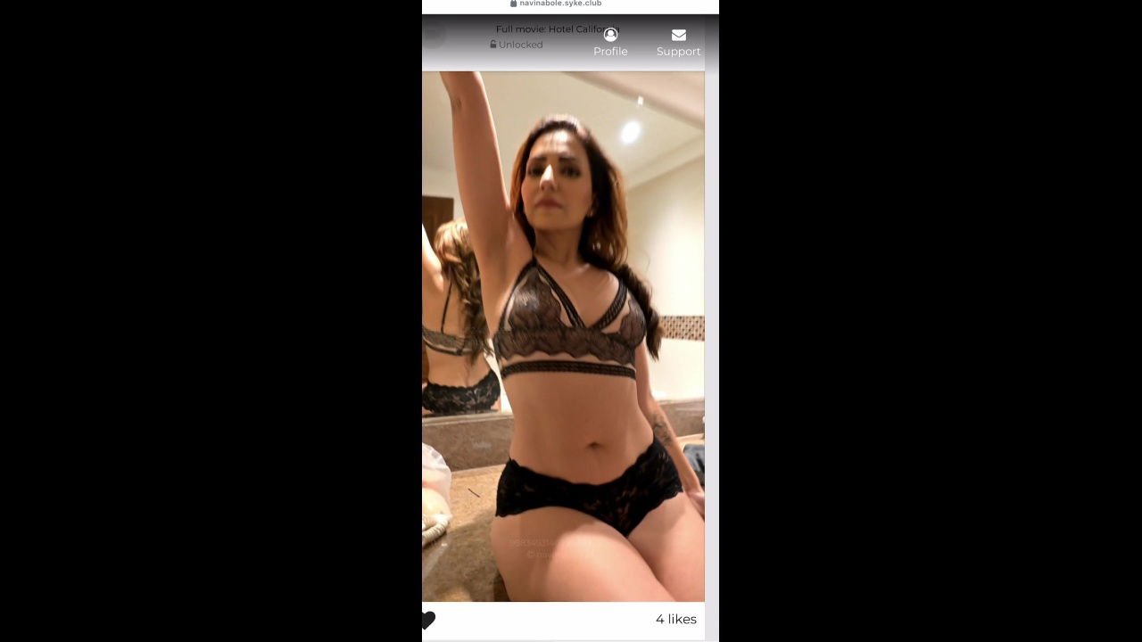 Milf Navina Bole hot Private App video