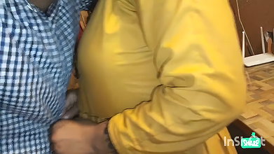 Part 1 Hot Pakistani Wife Sensual Foreplay & Titjob Real Amateur Couple