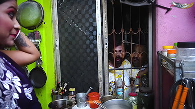 Desi Mallu Bhabhi Hardcore Fuck with Local Debar at Kitchen When She Was Alone at Hoime Full Movie ( Hindi Audio)